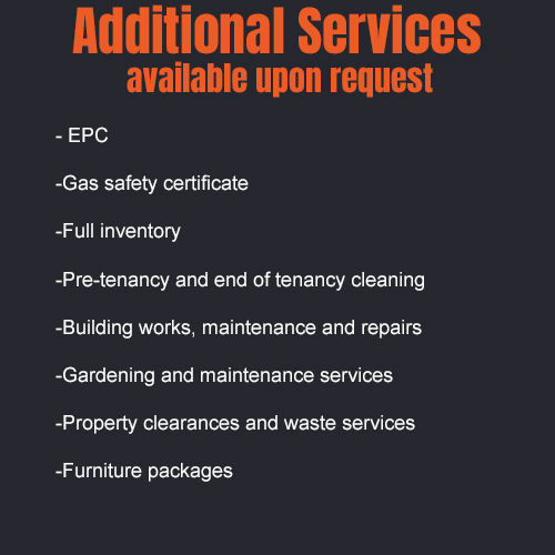 addtional services